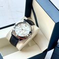 Men's Emporio Armani Chronograph Watch – Silver & White