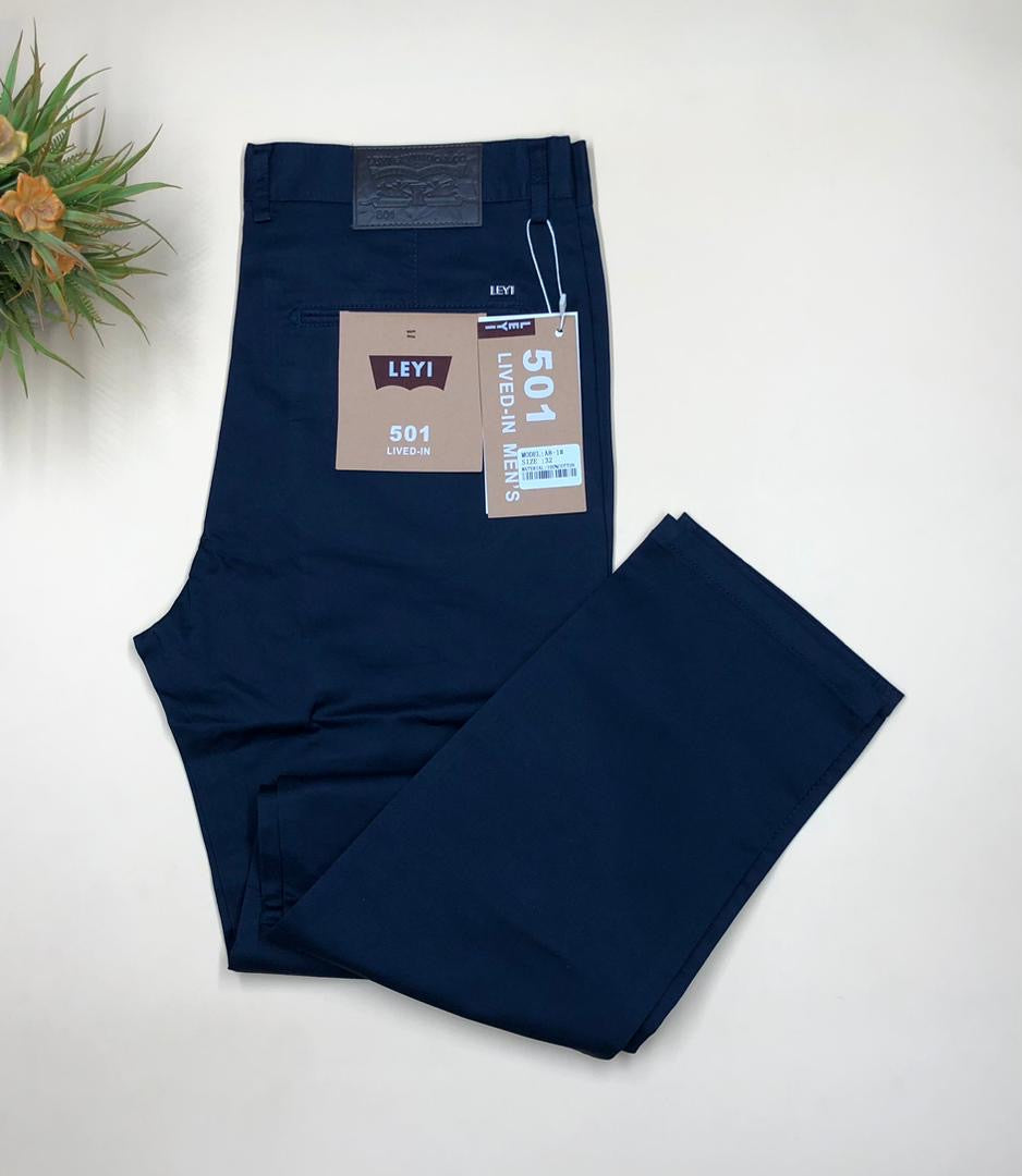 Men's Premium Chino Trouser ‚Äö√Ñ√¨ Navy Blue