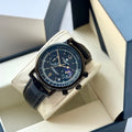 Men's Patek Philippe Chronograph Moon Phase Watch – Black