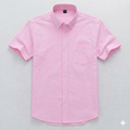 Men's Pink Short Sleeve Shirt